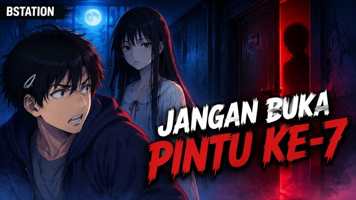JANGAN BUKA PINTU KE-7 | AI Anime Thriller Original
