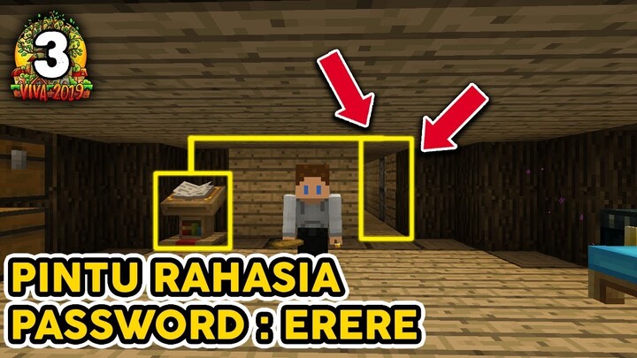 RUANGAN RAHASIA ! PASSWORD NYA MANTRA HARRY POTTER !! - VIVA SMP 2k19 (Minecraft Indonesia)