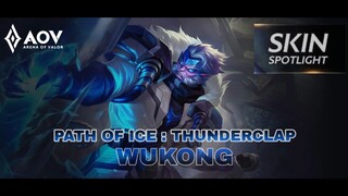 SKIN BARU ICEBOND : HOWLING SKY WUKONG| AOV | LiênQuân | ROV | 傳說對決