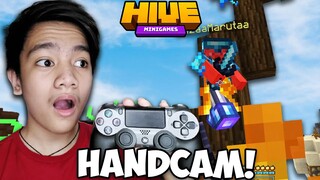 Minecraft Controller PVP Handcam (Hive Skywars)