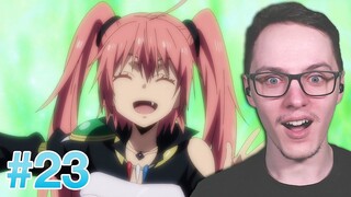 Reincarnated as a Slime Season 2 Episode 23 REACTION/REVIEW - IT WAS ALL AN ACT?!