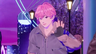 I won't even mention how adorable Cai Banbi looks twisting around in this straight shot.