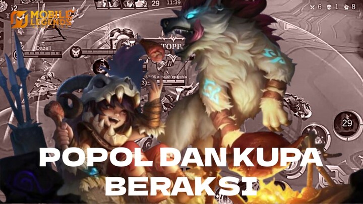 POPOL DAN KUPA BERAKSI!