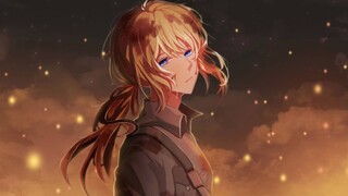 Aku mencari "makna mencintaimu" dalam ingatanku "Violet Evergarden" "Ref:hujan"