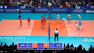 MEN'S VNL2022 JAPAN VS SLOVENIA WEEK2