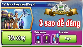 Cách Lấy 3 Sao Thử Thách Rừng Xanh Hùng Vĩ | NMT Gaming