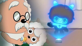 心世界奇遇的遗憾：狼叔苏醒却没有画面，这个投影太像喜羊羊了！