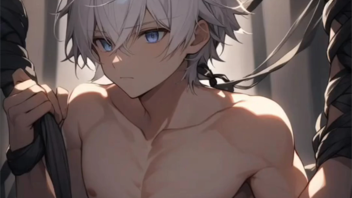 White-haired little shota collection