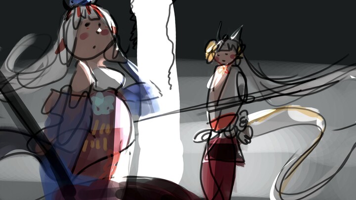 【YinYangMaster】Senhime x Suzuka Gozen