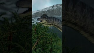 Unleashing the giant Brachiosaurus in Jurassic World Evolution 2! 🦕 #dinosaur #jurassicworld