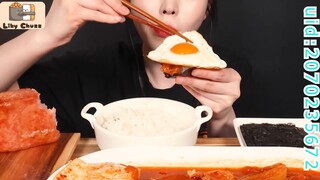 Kimchijjim and Spam Home Food Mukbang ẨM THỰC HÀN 2 #amthuc