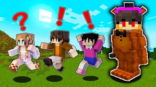 PRANKING my Friends by FNAF MORPH  MOD in Minecraft! (TAGALOG)