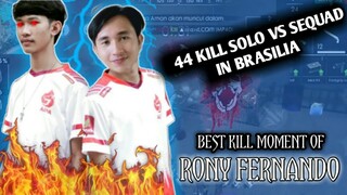 44 KILL IN BRASILIA USING AWM & MP40 !! HIGHLIGHTS | FREE FIRE BATTLEGROUNDS