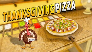 How to Make a Thanksgiving Pizza for the Family - Cooking Simulator - Pizza DLC