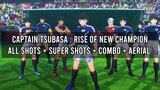 Captain Tsubasa : Rise of New Champions - All Shots + Super Shots + Combo + Aerial