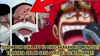 ONE PIECE 1059 + SOSOK DGN LUKA API YG DIBICARAKAN KID MUNCUL! DIA SALAH SATU DARI GOROSEI! -Teori