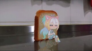 Bread Falling over Rainuff