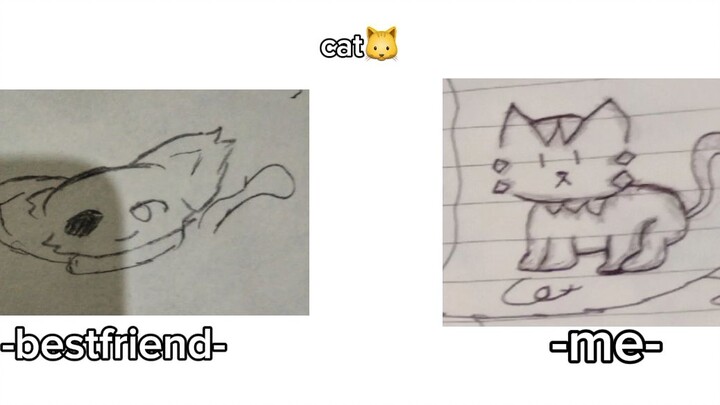 Doing this trend with my friend (K) my is the 🐱🦋👘