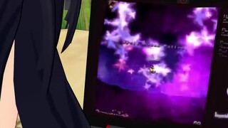 【Touhou MMD】Kaguya is actually playing Eternal Night! (self-made)