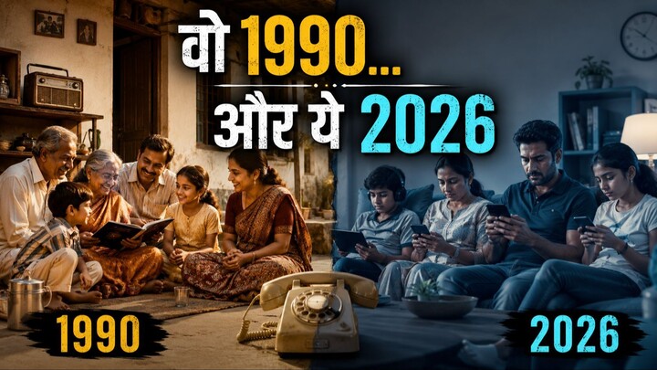 वो 1990… और ये 2026
