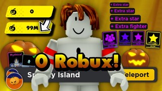 Noob To Pro NO ROBUX! Got INSANE UPGRADES + Mythical?! How far can we GET? [ROBLOX ANIME FIGHTERS]