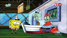 SPONGEBOB SQUAREPANTS TAGALOG DUBBED - SQUID ON STRIKE