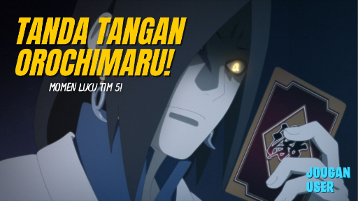 Iwabe, Denki dan Metal Minta Tanda Tangan Orochimaru! | Boruto: Naruto Next Generations Momen Lucu