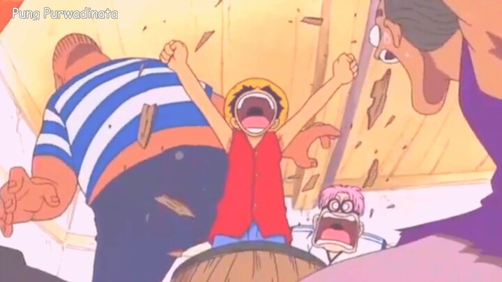 Luffy keluar dari tong