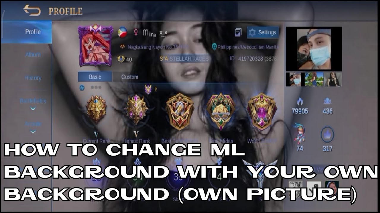 How to customize your profile page in Mobile Legends
