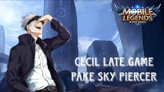 CECIL LATE GAME + SKY PIERCER STACK 80‼️