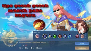 ini dia tips trik gocek musuh ampe musuh kapok lock kagura 😈