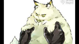 【绘画过程】凯尔希喵喵🐈【明日方舟】