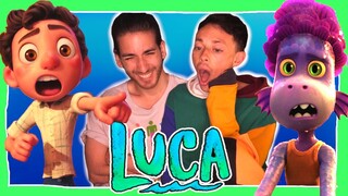 LUCA MOVIE REACTION // Best Friends watch a Pixar movie about Best Friends...