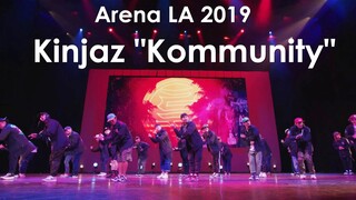 帅炸忍者团Kinjaz美国Arena LA站2019现场表演 "Kommunity"叫上兄弟们一起嗨！