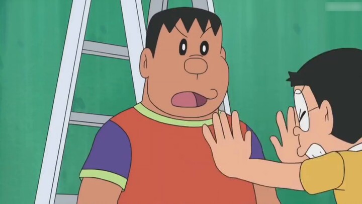 Doraemon: The Sleeping Taro pillow can solve problems by sleeping. Nobita uses it to resolve the cri