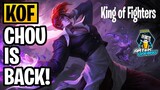KOF (King of Fighters) SKIN IS BACK, COLLECT ALL NOW! KOF CHOU -IORI YAGAMI- GAMEPLAY! MLBB