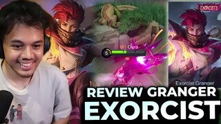 Review Skin Granger Exorcist!! Ultinya Serem Banget Bisa Sampe Moontage2!! - Mobile Legends