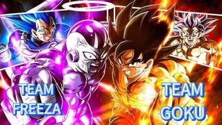 BATTLE : TEAM GOKU VS TEAM FREEZA