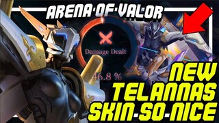 TELANNAS F.E.E-X1 SILVERWING | 50% DAMAGE | Arena of Valor | LiênQuânMobile | 傳說對決 | 펜타스톰 | 伝説対決