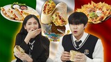 Korean Teenager Tries Mexican Food for the First Time!! (With Mexican)