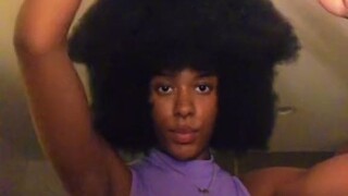 So it turns out that fluffy hair is so much fun—you can shape it however you like, as long as you've