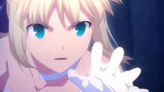 绝美saber，颜值与武力并存