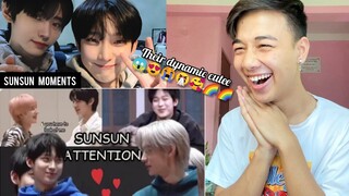 sunghoon & sunoo's special connection (sunsun moments) | REACTION | ENHYPEN Ships