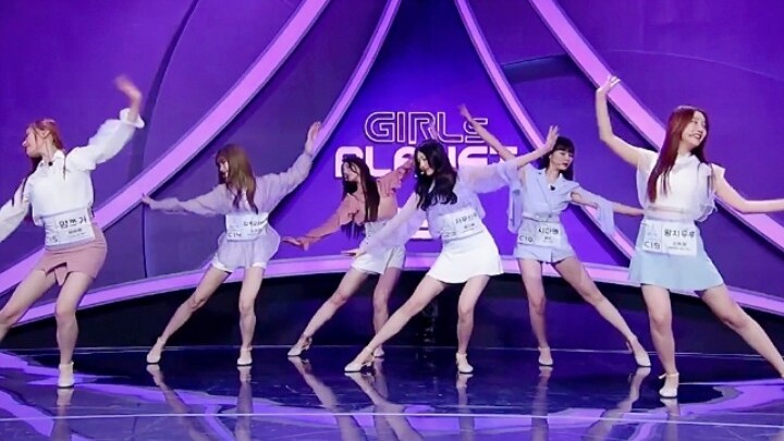 girls planet999 Chinese group IZONE "Violeta" stage
