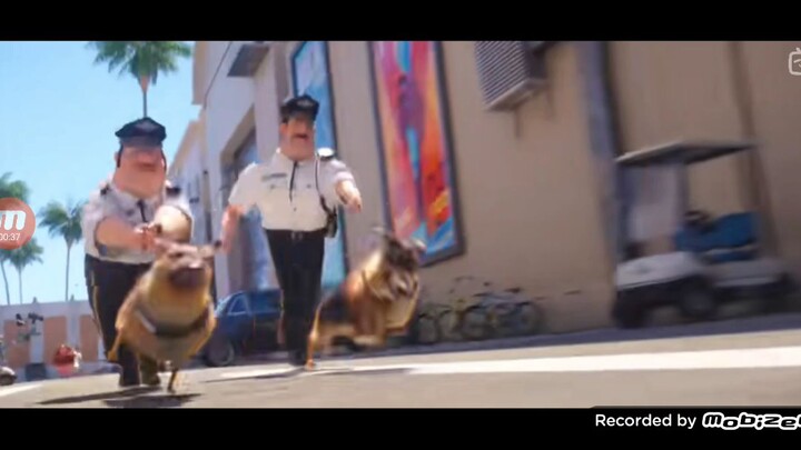 police man caught minions