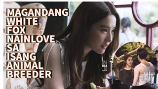 ISANG MAGANDANG WHITE FOX NAINLOVE SA ISANG ANIMAL BREEDER