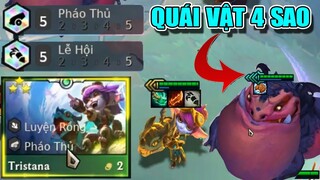 5 PHÁO THỦ + 5 LỄ HỘI - QUÁI VẬT CÓC 4 SAO KHẠC ĐỜM CỰC MẠNH TẠI ĐTCL MÙA 7