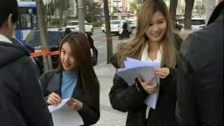 【Sun Chaeyoung】"Once they only photoshopped me to be as tall as a water bottle."