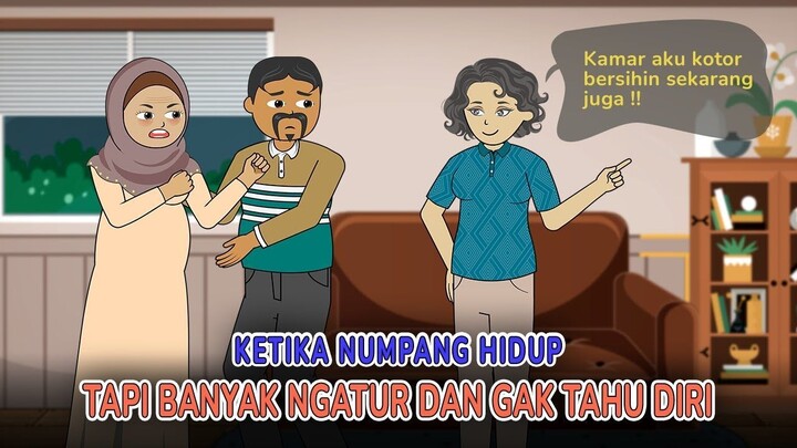Keponakan Numpang Hidup, Tapi Banyak Ngatur Dan Gak Tahu Diri  Drama Animasi