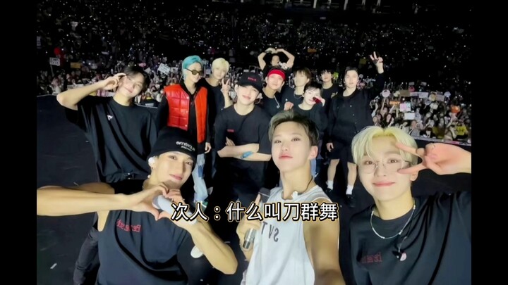 【SEVENTEEN】次人：刀群舞，这我熟啊